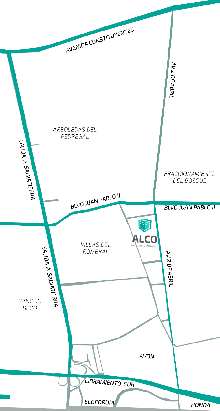 Ubicación de Alco Almacenes y Bodegas en Celaya